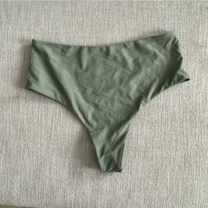 SHEIN High-waisted Cheeky Swim Bottom